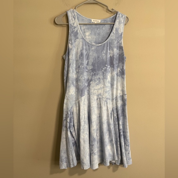 Heartloom Dresses & Skirts - Anthropologie Heartloom Blue Tie-Dye Mini Dress